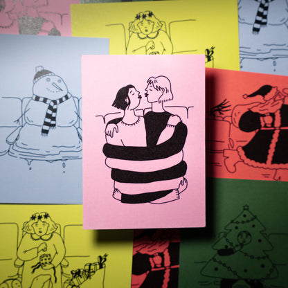 Kombi Stofftasche & Weihnachtskarten